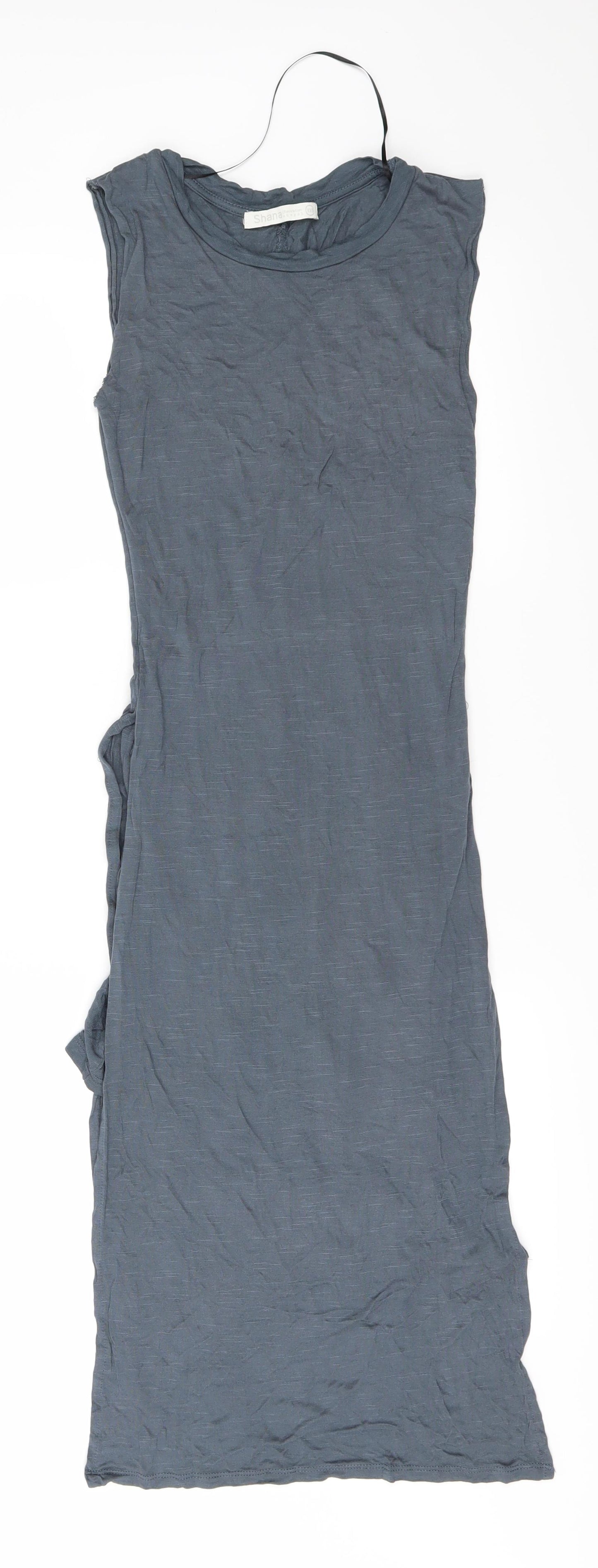 Shana Womens Blue   Pencil Dress  Size XS