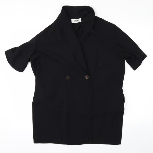 Wallis Womens Black   Jacket  Size 10