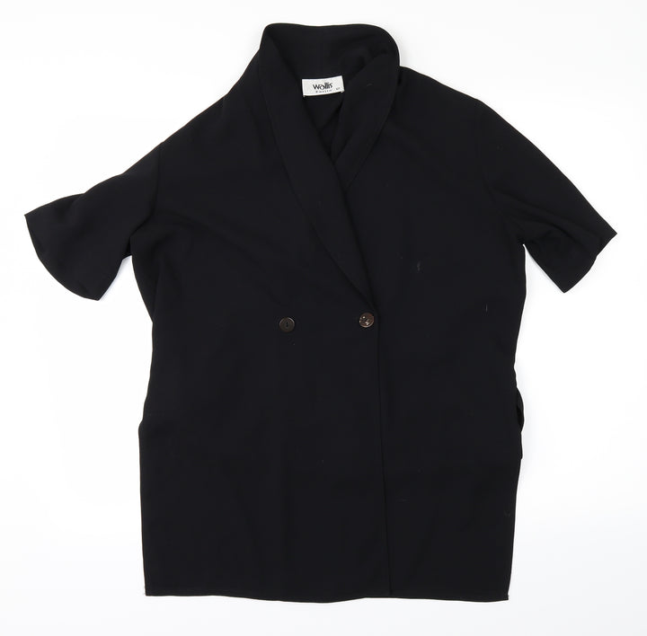 Wallis Womens Black Jacket Size 10