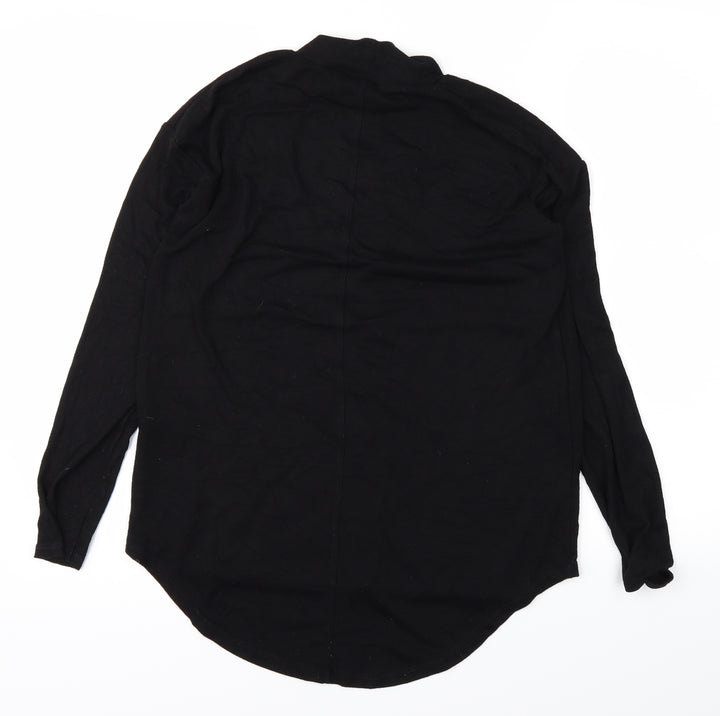 NEXT Womens Black Basic T-Shirt Size 8