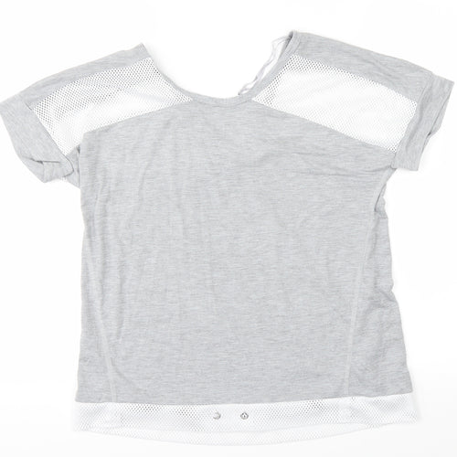 target active Womens Grey   Basic T-Shirt Size 8