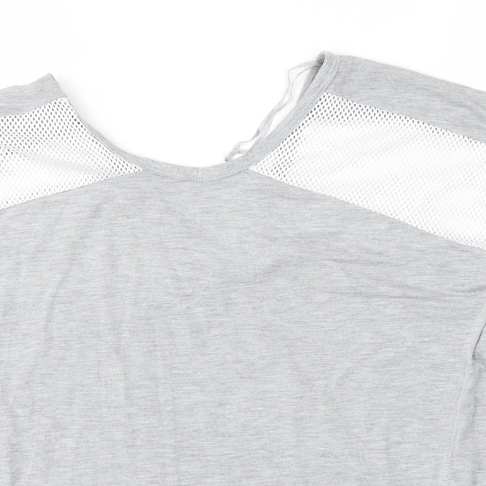 target active Womens Grey   Basic T-Shirt Size 8