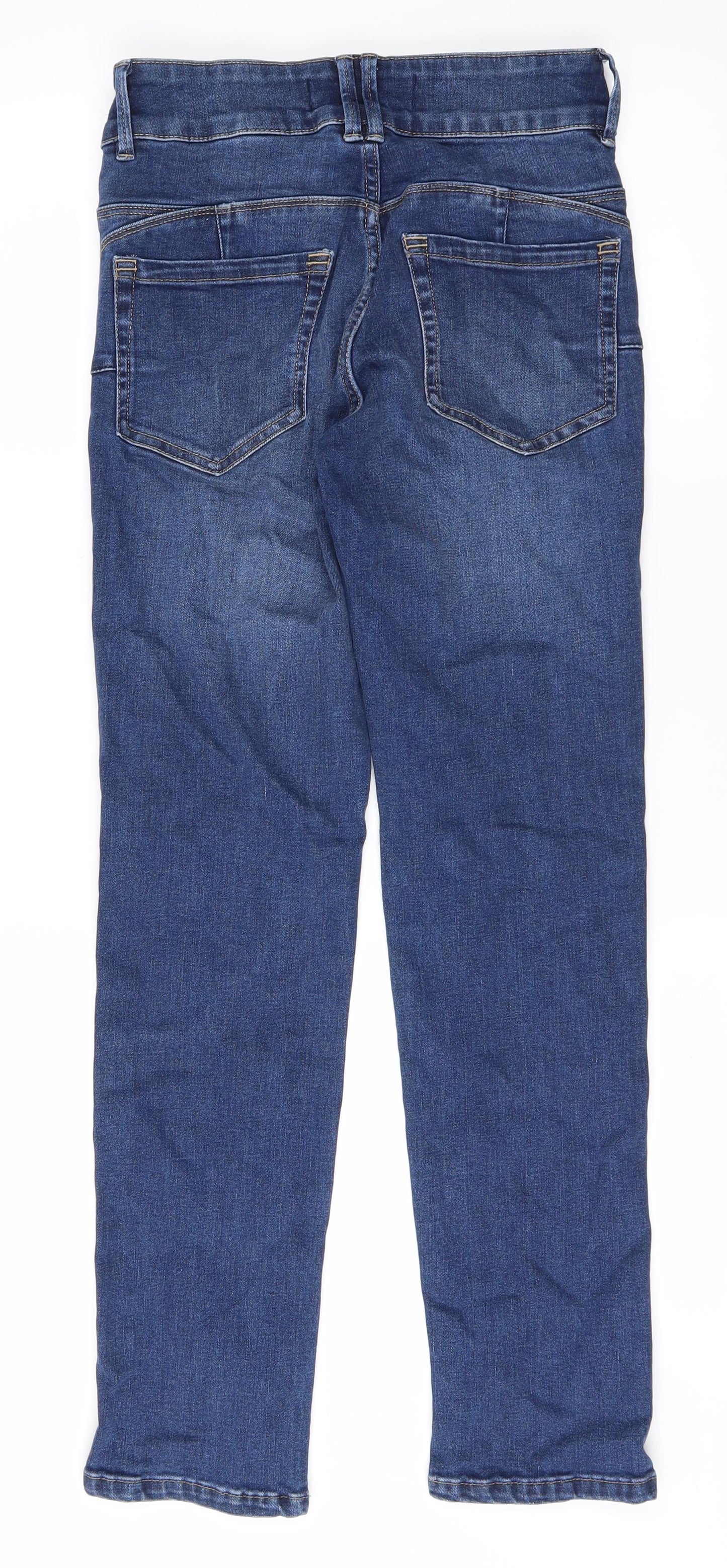 NEXT Womens Blue  Denim Skinny Jeans Size 6 L28 in