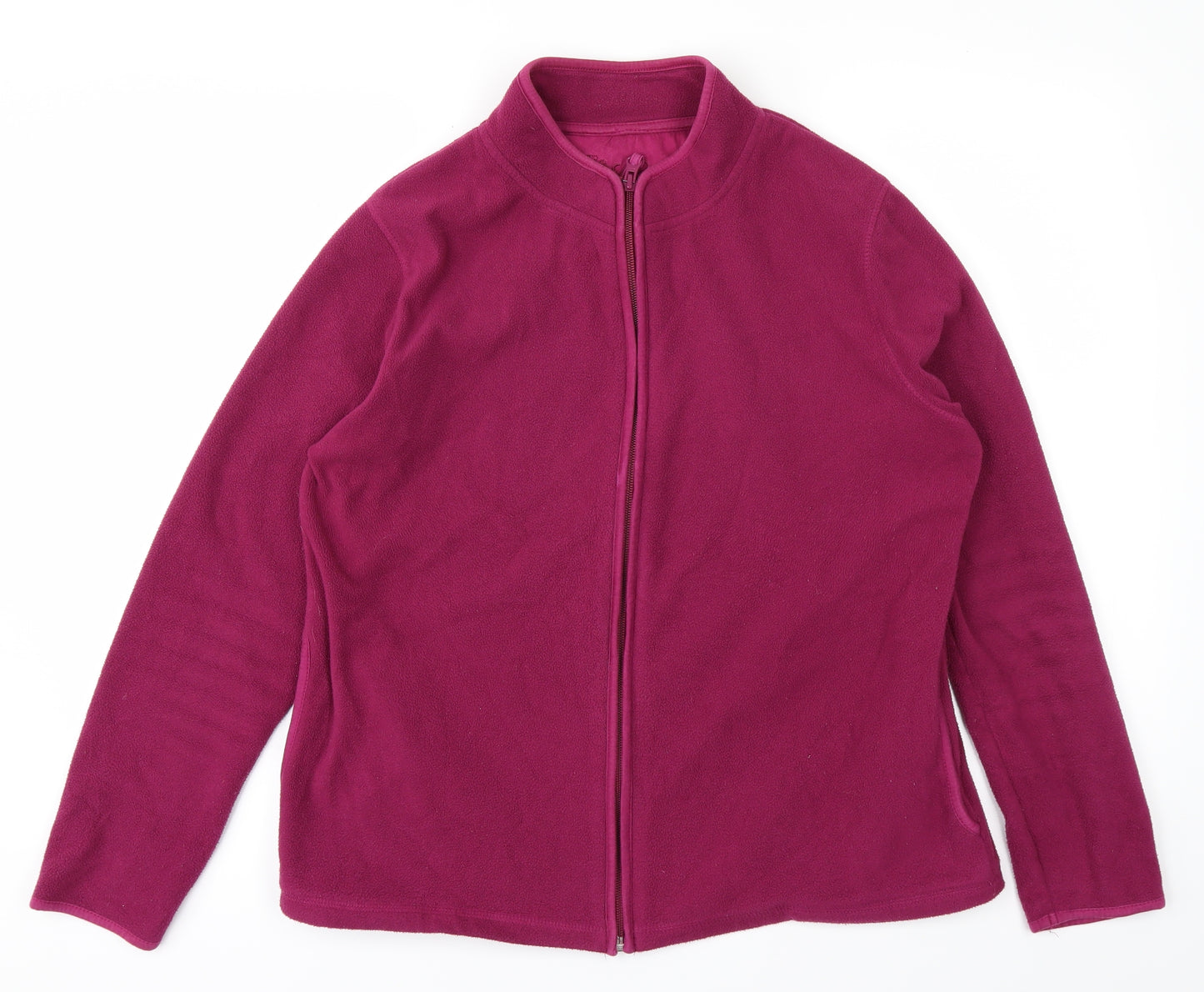 BHS Womens Purple   Full Zip Jumper Size 16