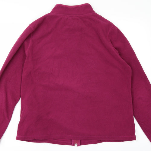 BHS Womens Purple   Full Zip Jumper Size 16