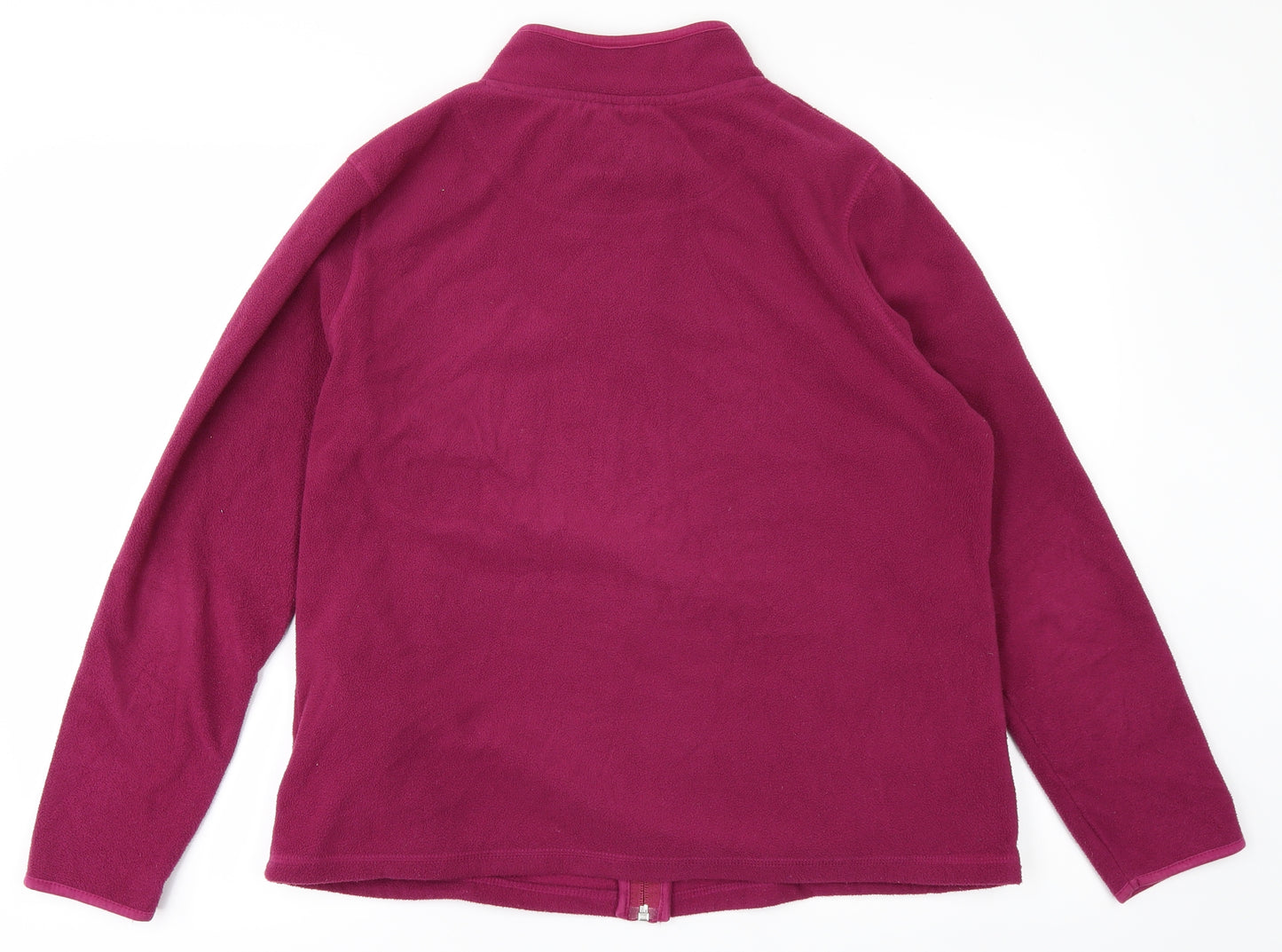 BHS Womens Purple   Full Zip Jumper Size 16