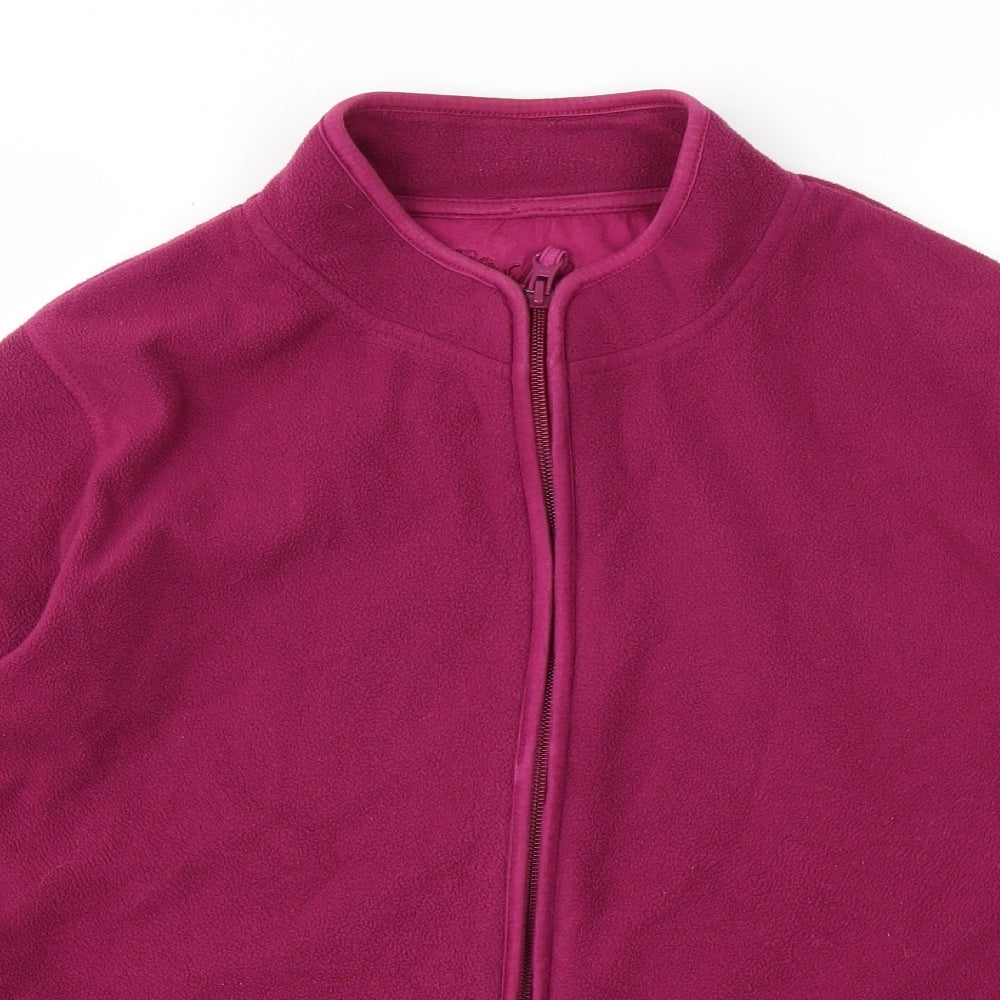 BHS Womens Purple   Full Zip Jumper Size 16