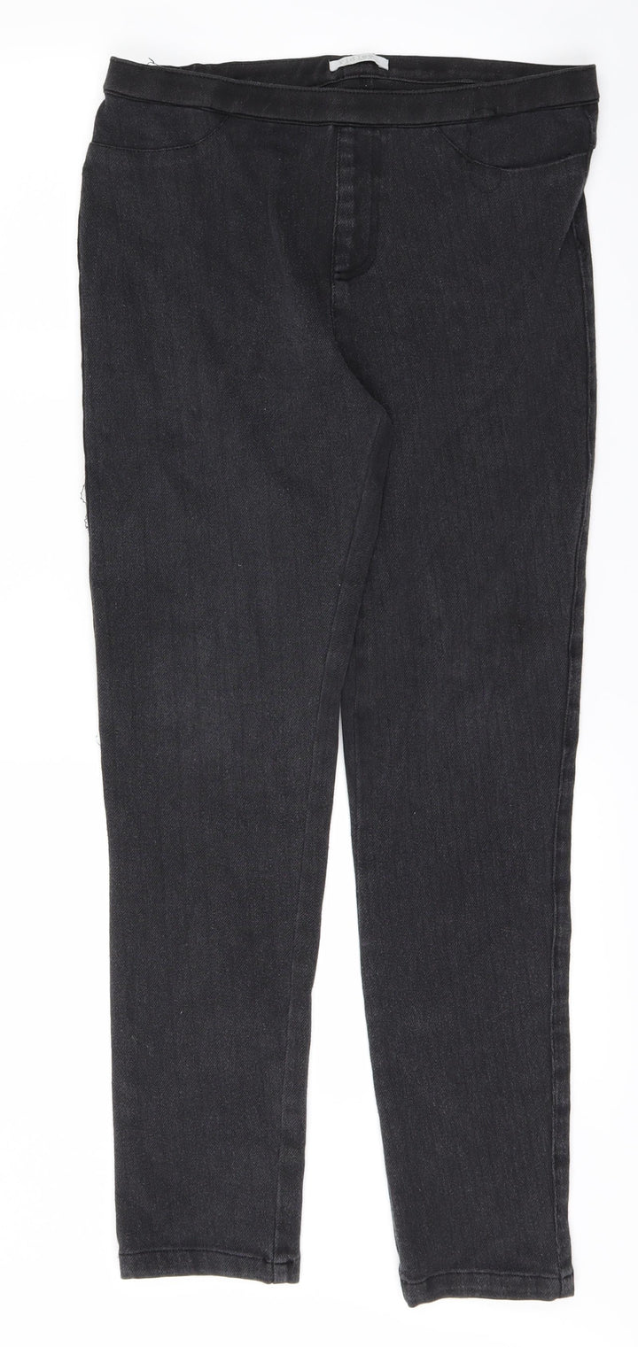 Ridley Womens Black   Straight Jeans Size M L27 in