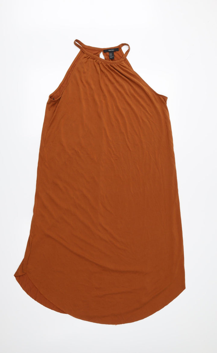 FOREVER 21 Womens Orange   A-Line  Size M