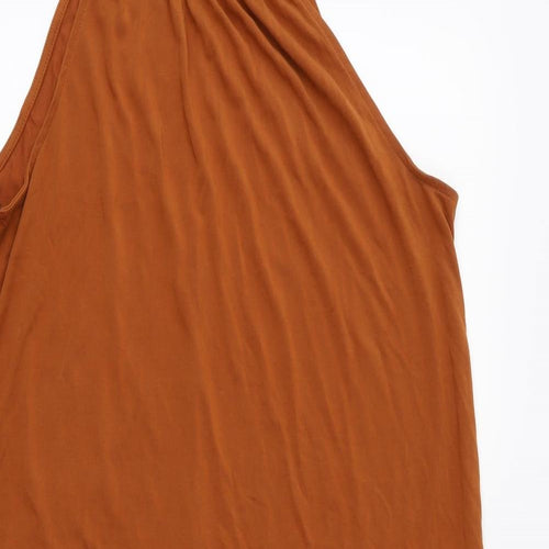 FOREVER 21 Womens Orange   A-Line  Size M
