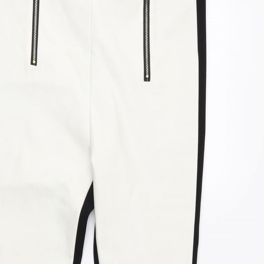 Forever Unique Womens White   Jegging Jeans Size 12 L27 in