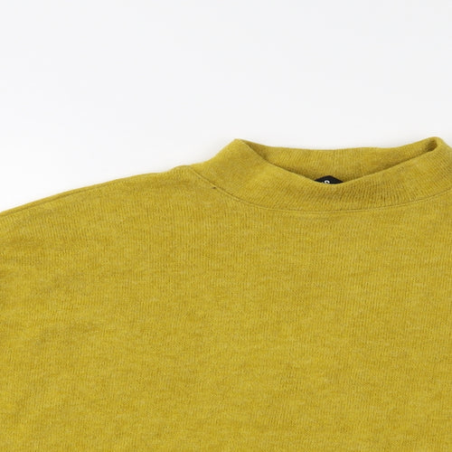 H&M Womens Yellow   Pullover Jumper Size S
