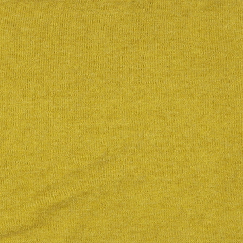 H&M Womens Yellow   Pullover Jumper Size S