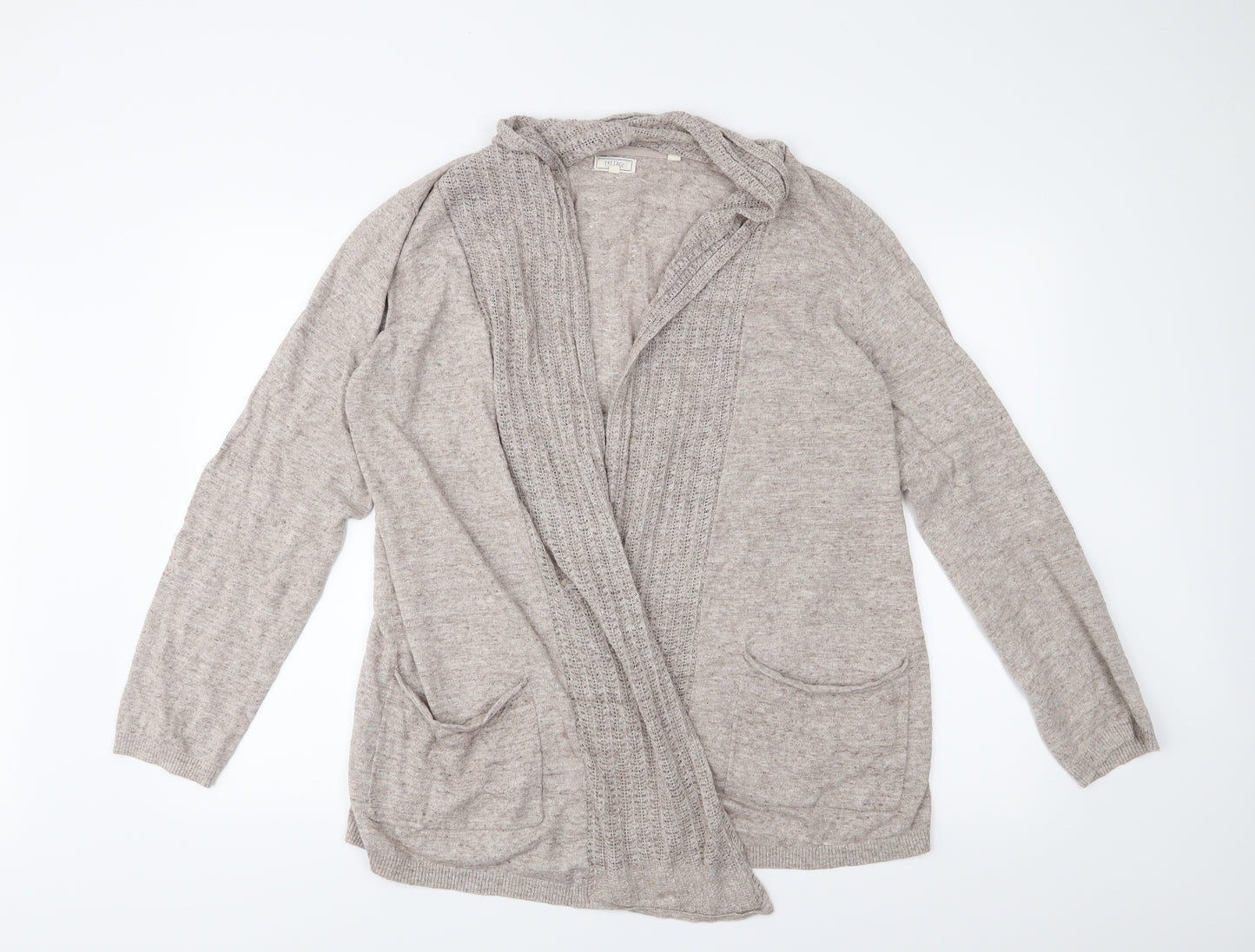 Fat Face Womens Beige   Cardigan Jumper Size 16