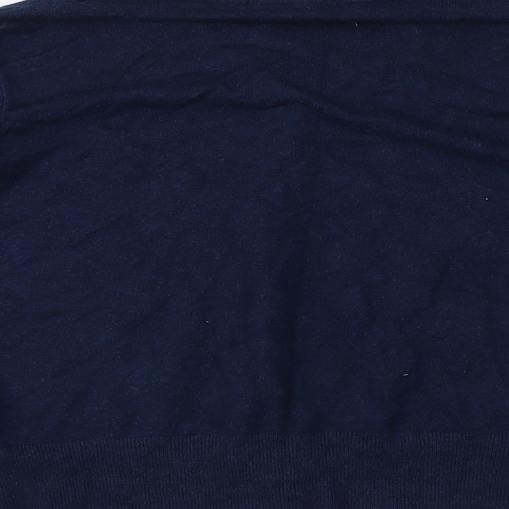 M&S Womens Blue   Cardigan Jumper Size 18