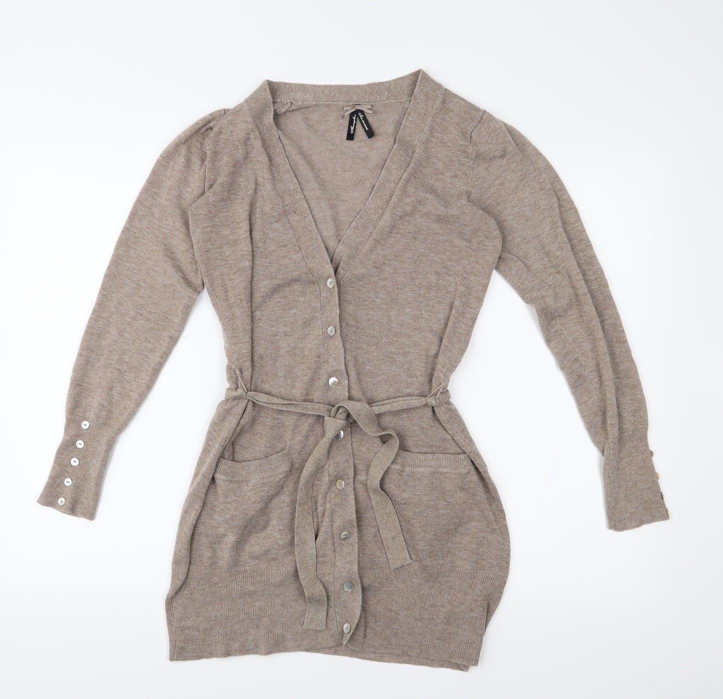 Atmosphere Womens Beige   Cardigan Jumper Size 10