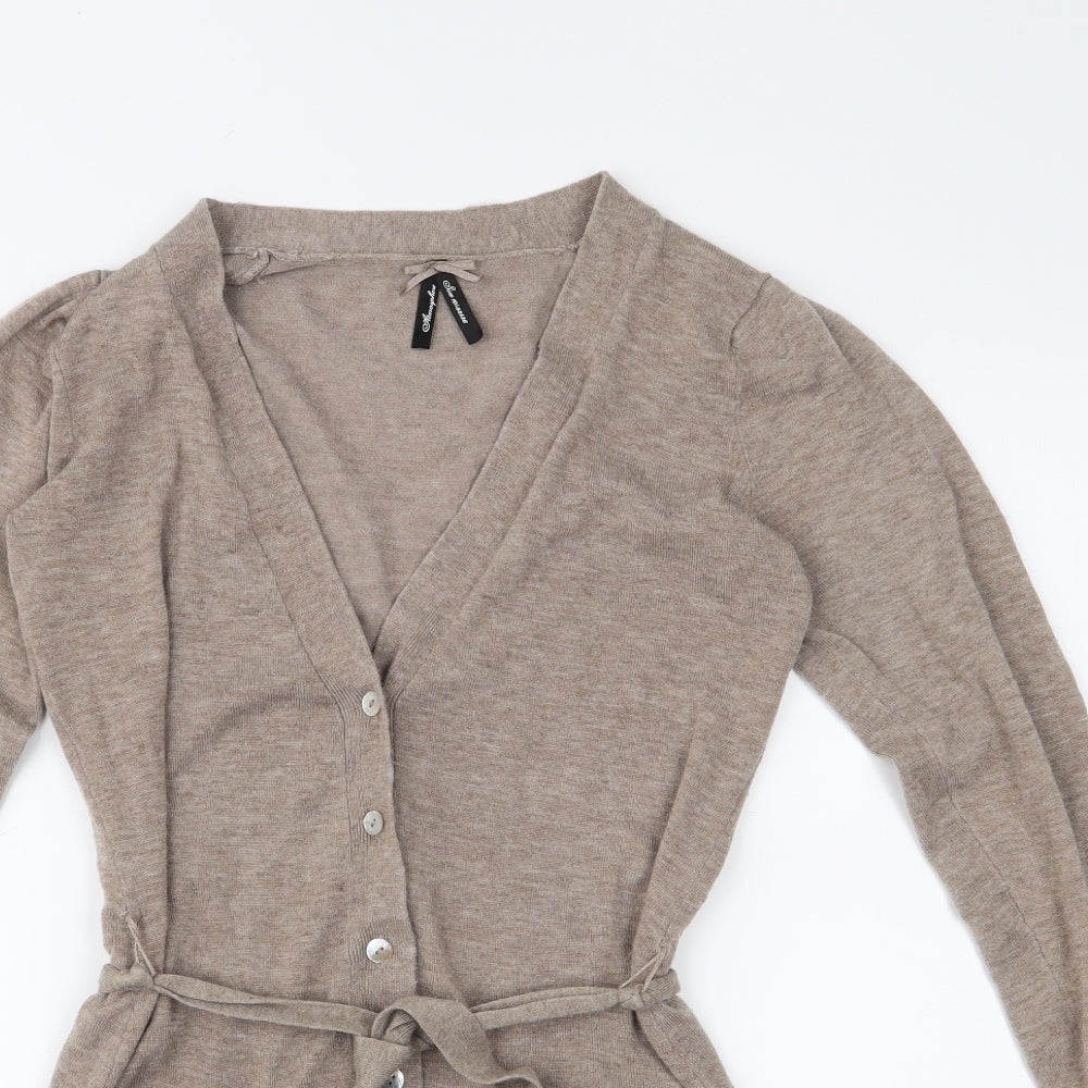 Atmosphere Womens Beige   Cardigan Jumper Size 10