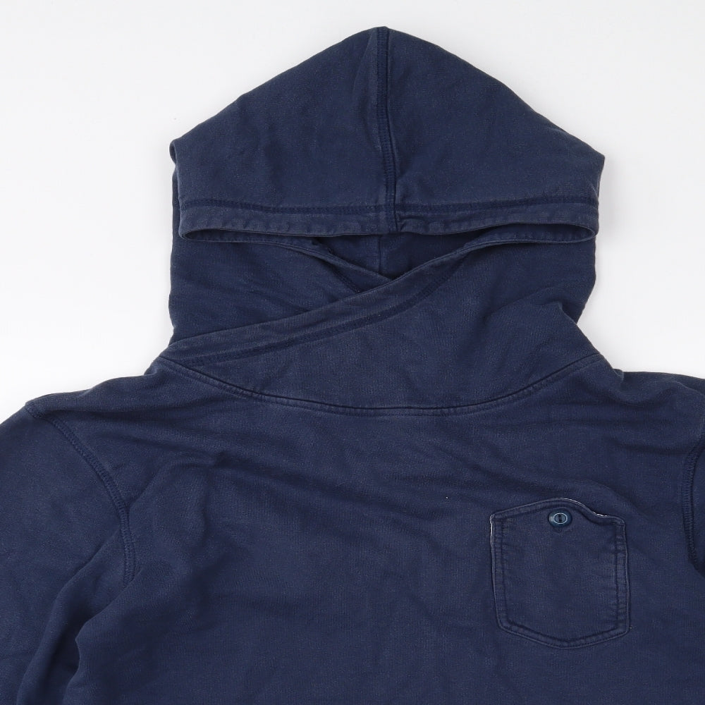 Jack Jones Mens Blue   Pullover Hoodie Size M