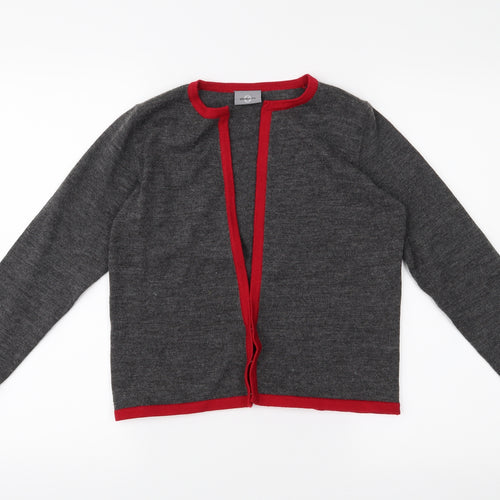 ameranto Womens Grey   Cardigan Jumper Size S