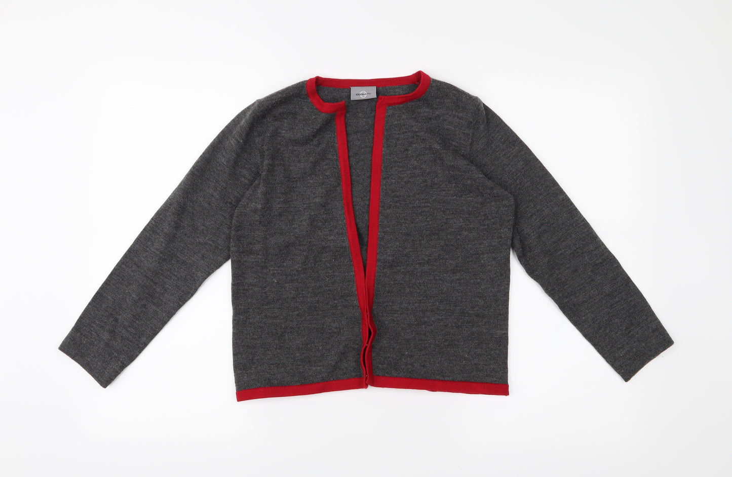 ameranto Womens Grey   Cardigan Jumper Size S
