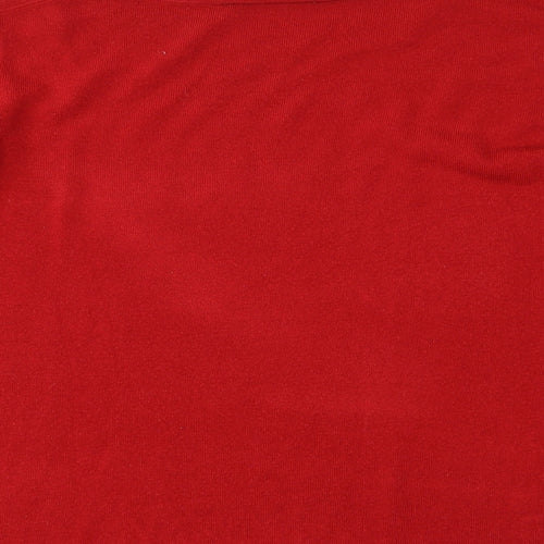 Love knitwear Womens Red   Pullover Jumper Size 16