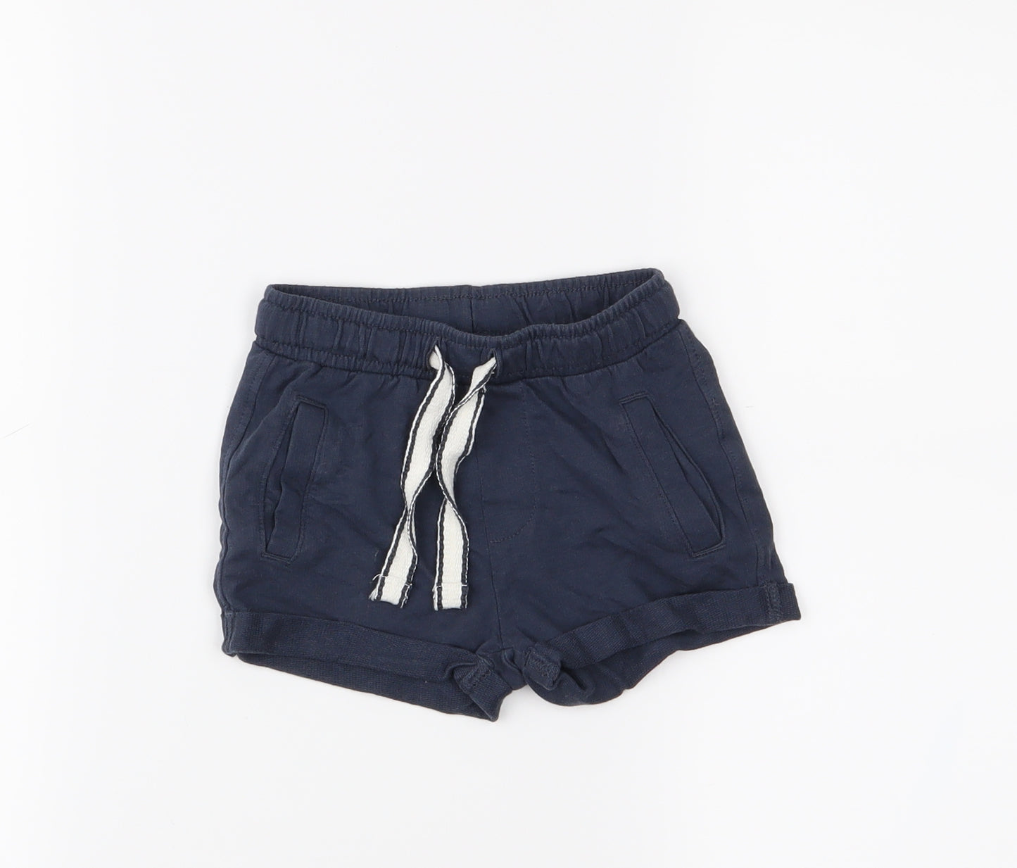 Newbie Boys Blue   Cropped Trousers Size 3-6 Months