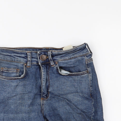 tiffany & tomato Womens Blue   Hot Pants Shorts Size 8