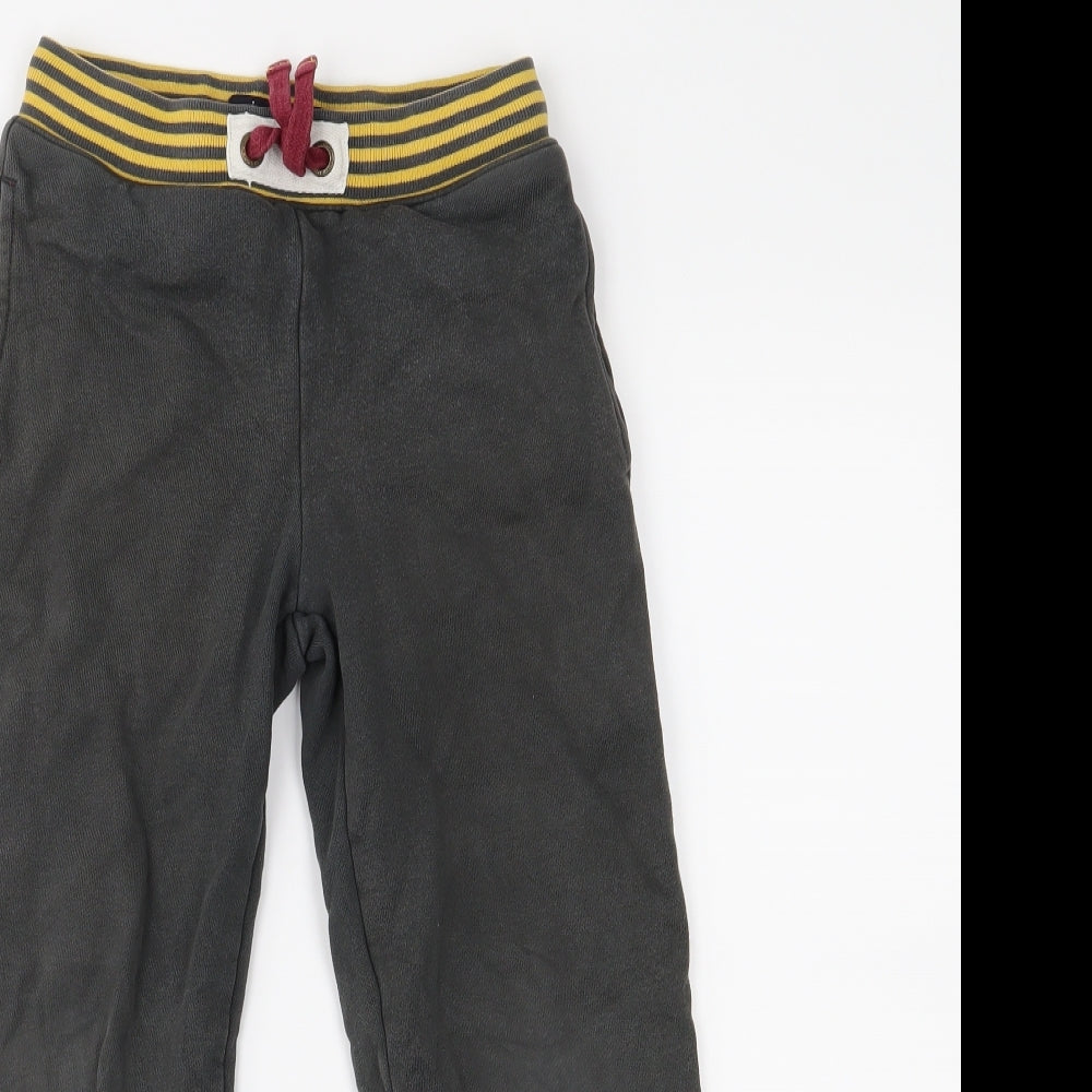 Mini Boden Boys Grey   Jogger Trousers Size 7 Years
