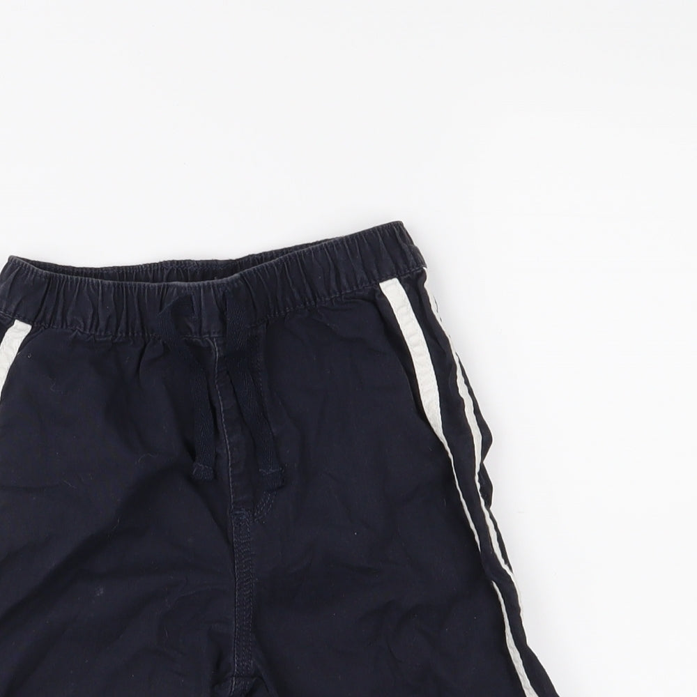 George Boys Blue   Chino Shorts Size 4-5 Years