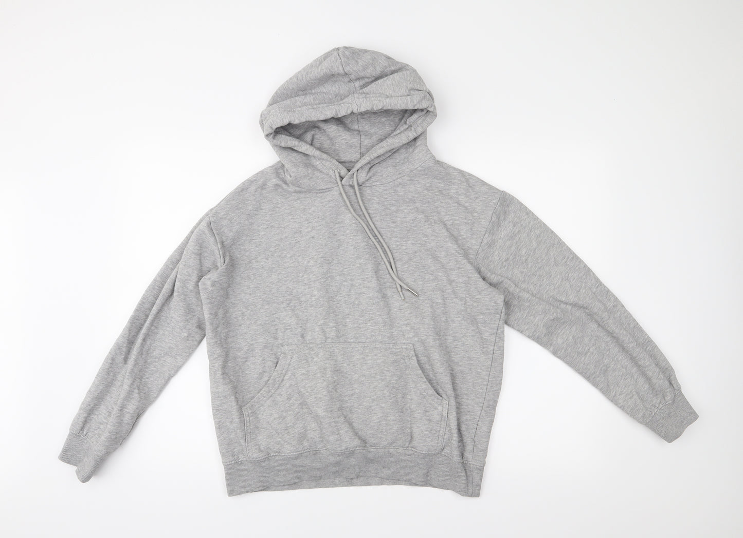 H&M Womens Grey   Pullover Hoodie Size S