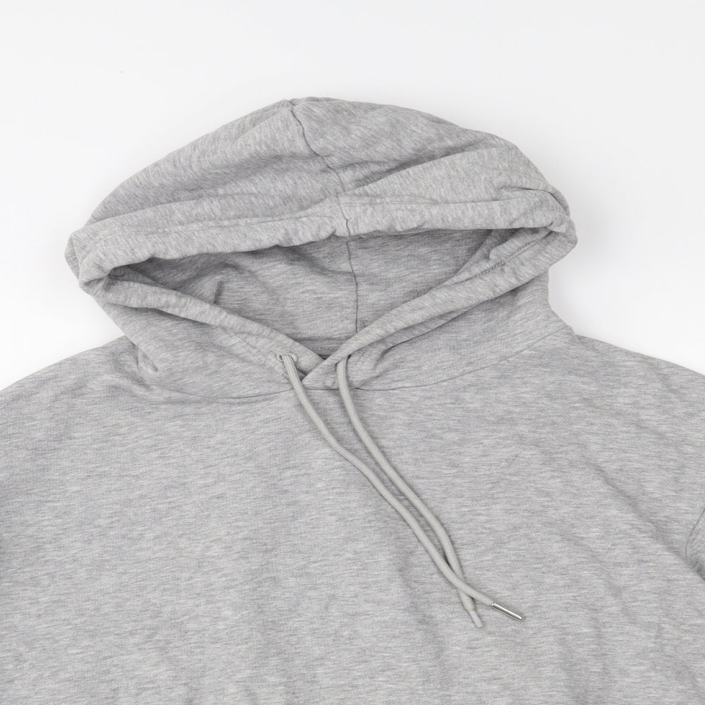 H&M Womens Grey   Pullover Hoodie Size S
