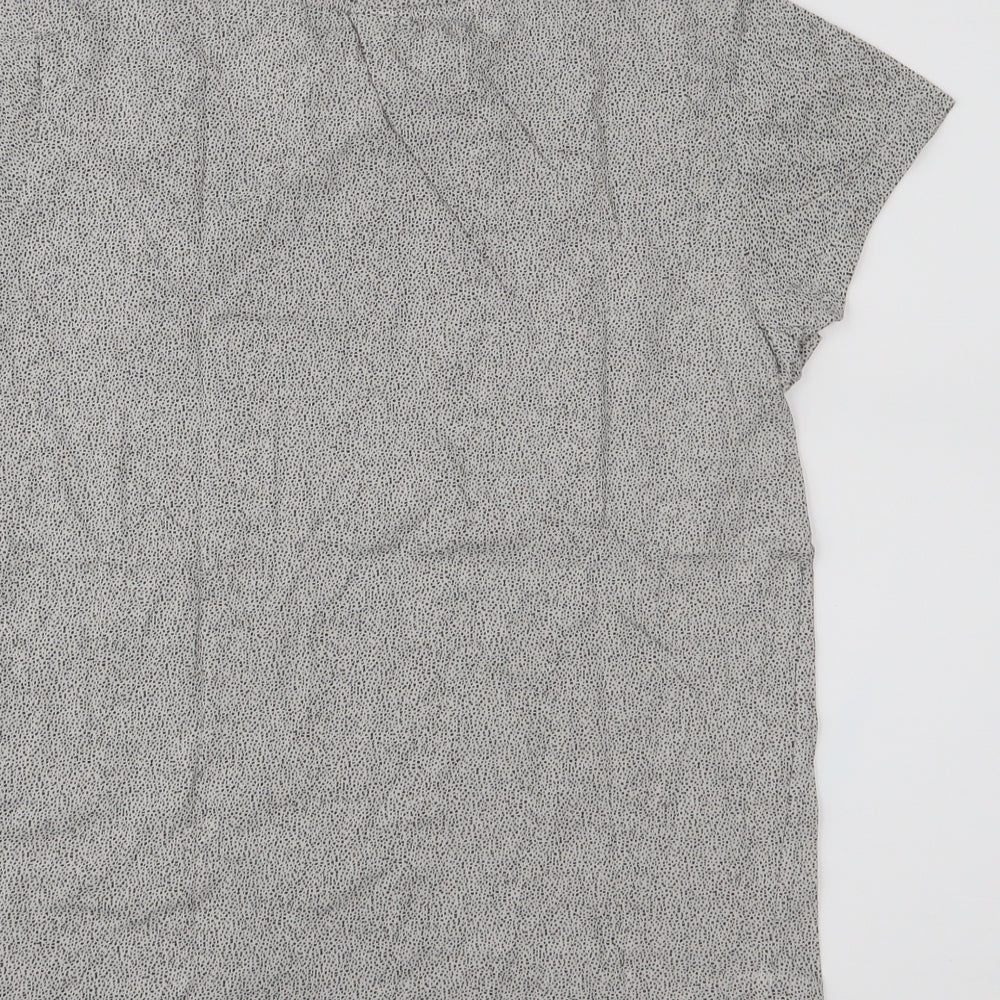 H&M Womens Grey   Basic T-Shirt Size XS