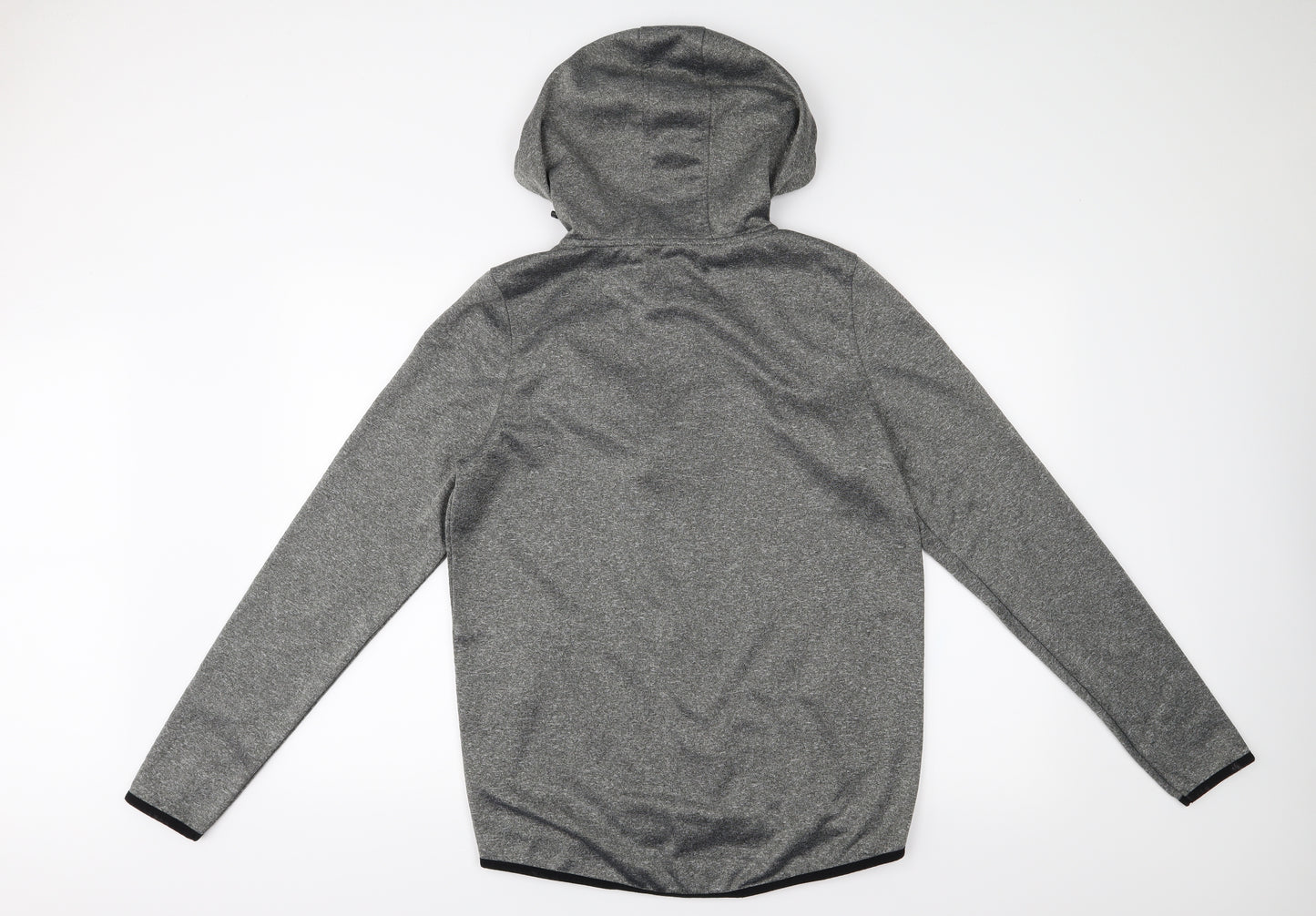 WORKOUT Mens Grey   Full Zip Sweatshirt Size M