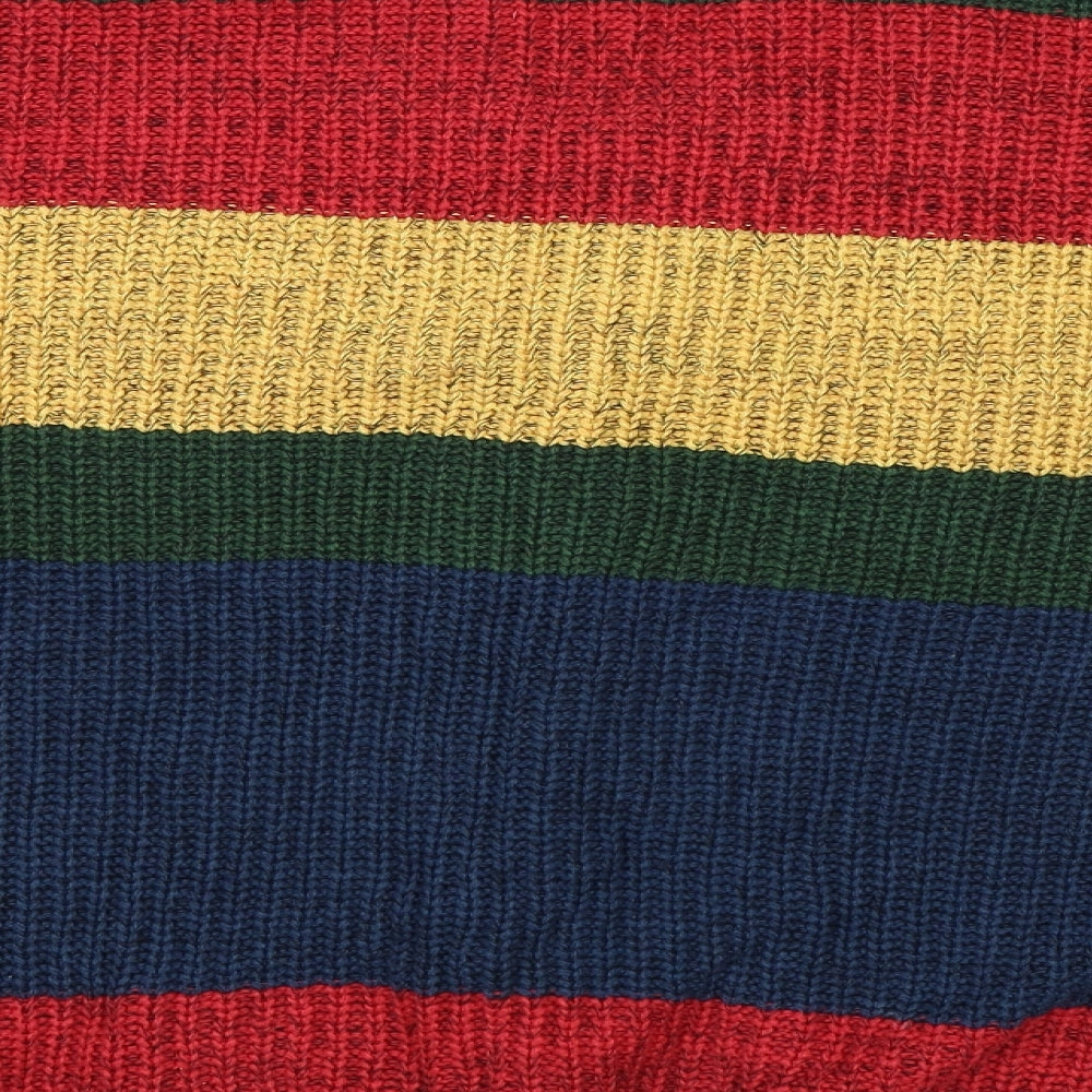 Lazy Oaf Womens Multicoloured Striped  Cardigan Jumper Size S