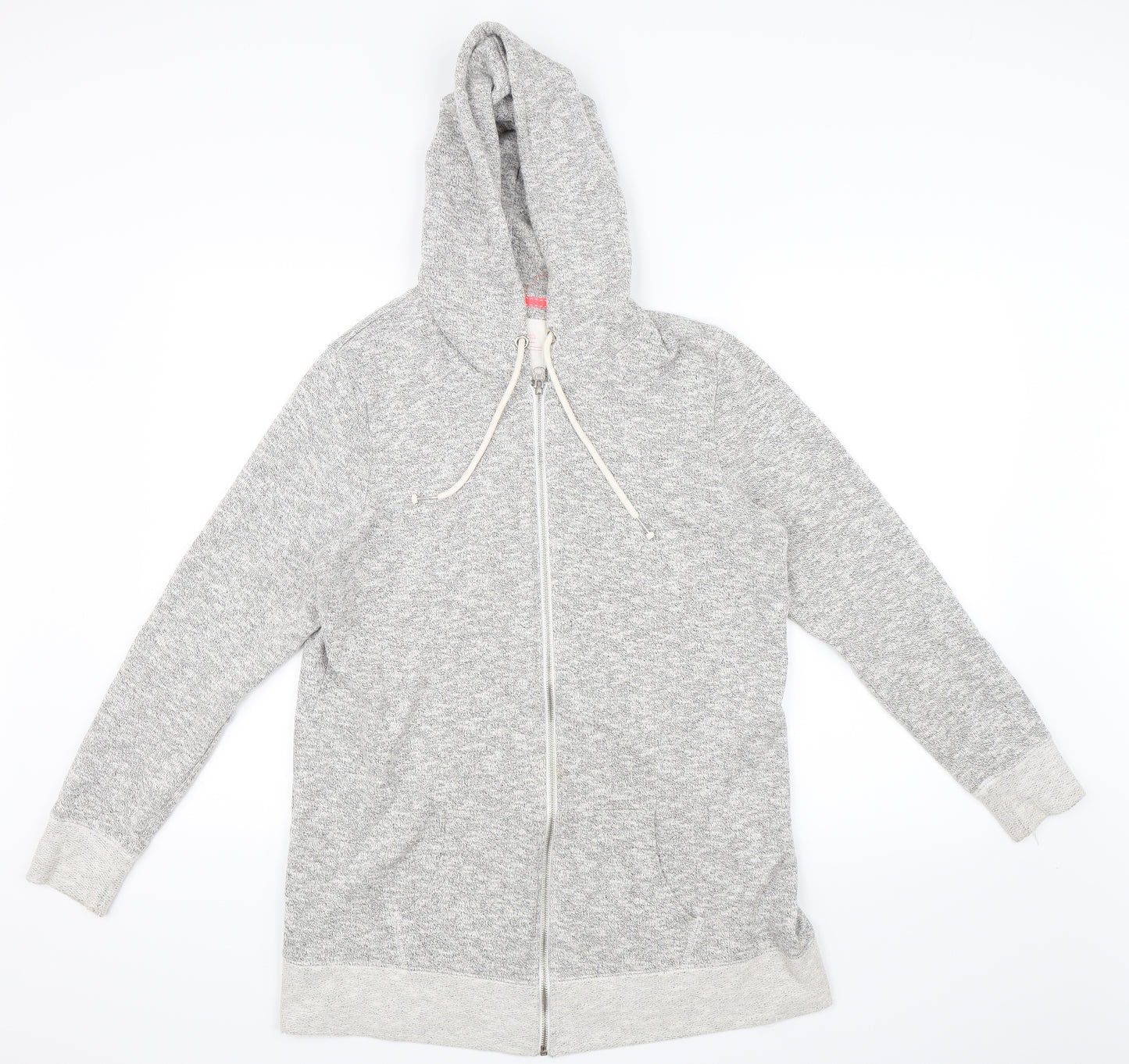 Papaya Womens Grey   Full Zip Hoodie Size L