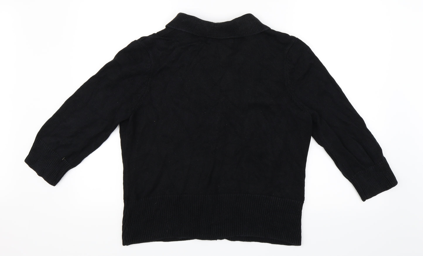Wallis Womens Black   Cardigan Jumper Size 18