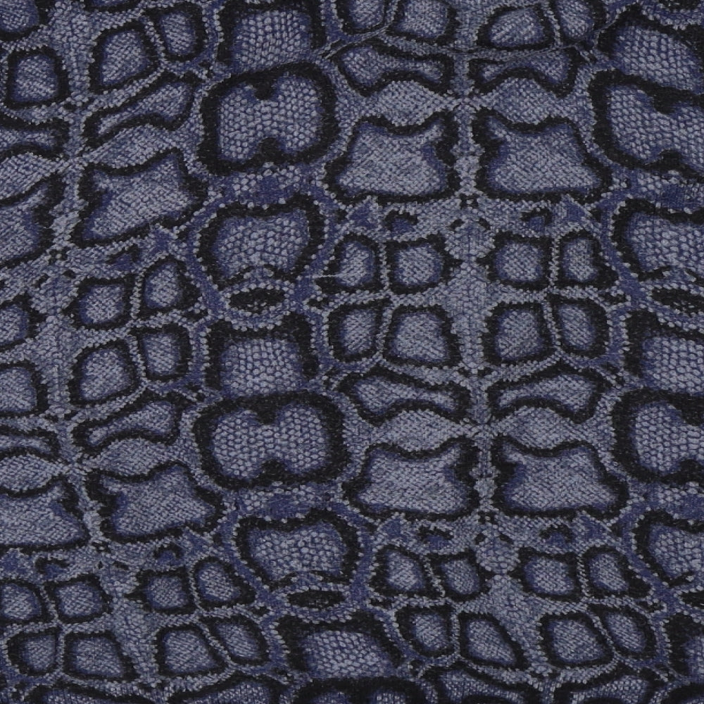 Marks and Spencer Womens Blue Animal Print  Cardigan Jumper Size 24