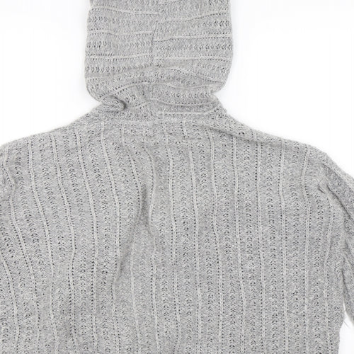 Select Womens Grey   Cardigan Jumper Size M
