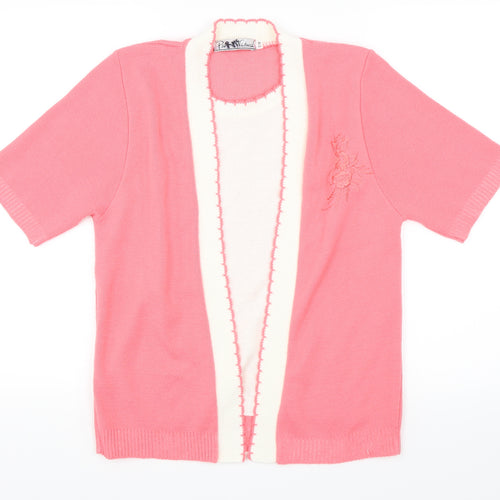 Pare & Natural Womens Pink   Pullover Jumper Size S