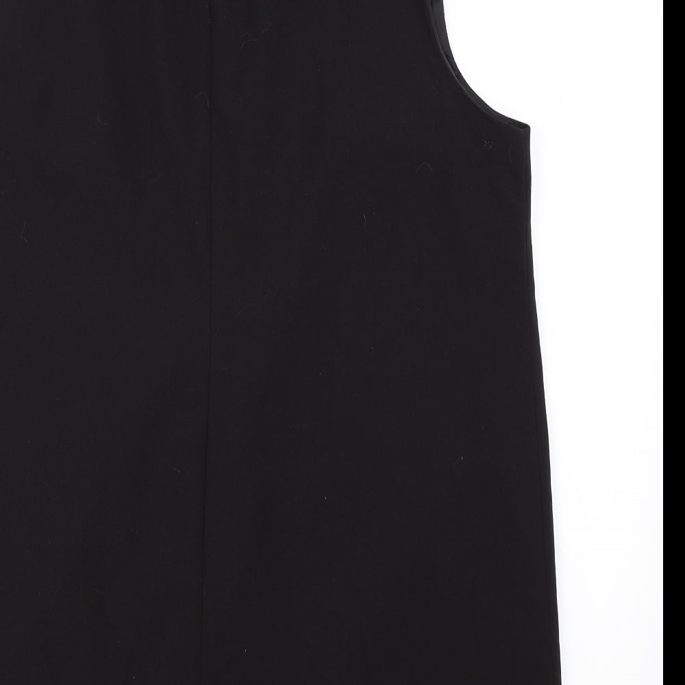 Papaya Womens Black   Jacket Waistcoat Size 20