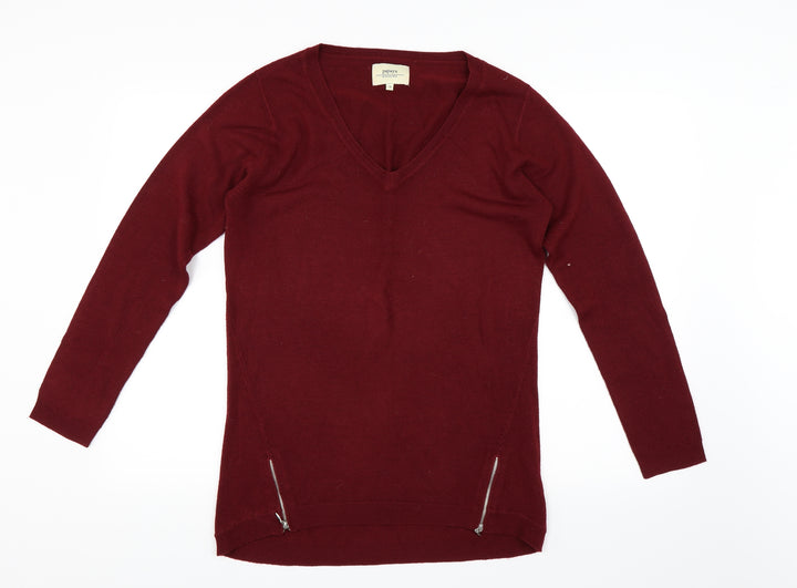 Papaya Womens Red   Pullover Jumper Size S