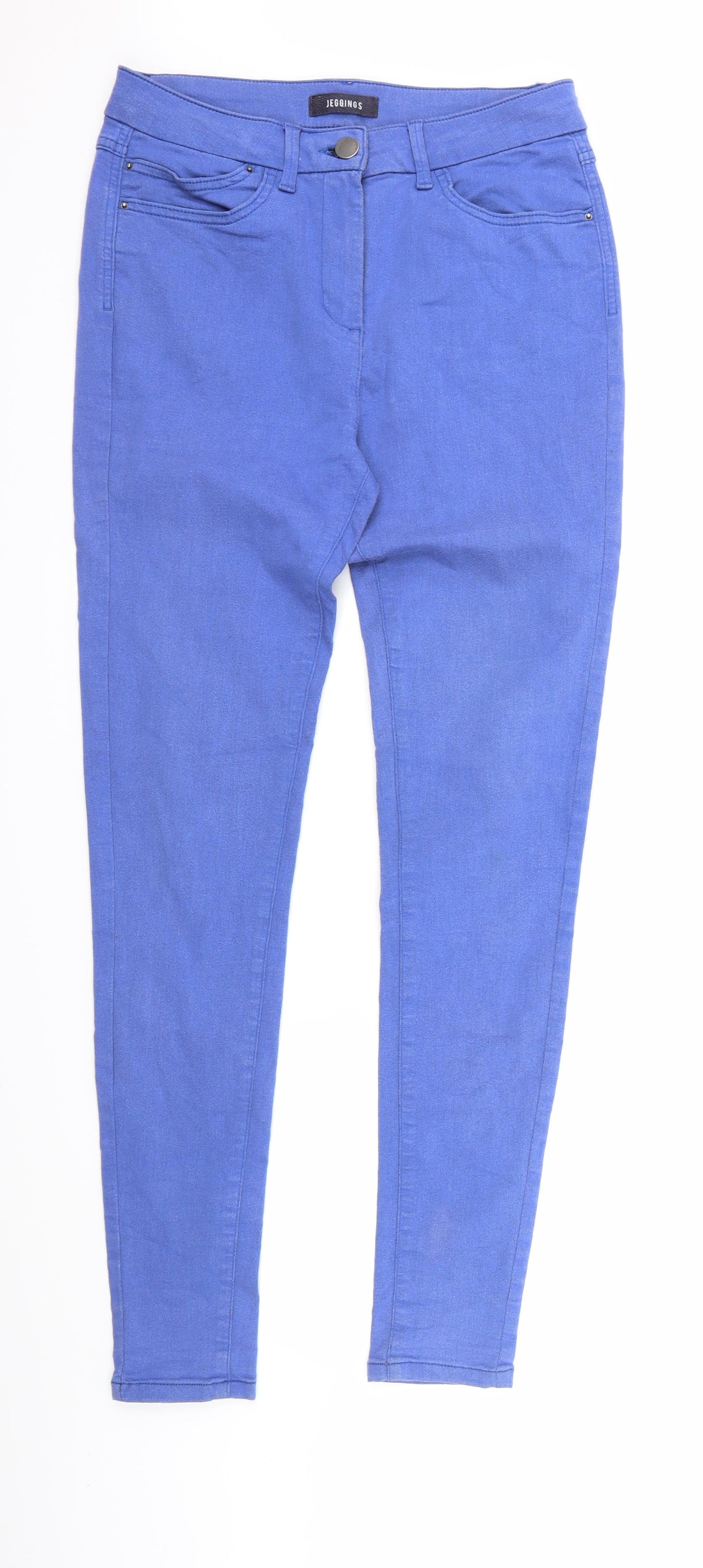 Marks and Spencer Womens Blue  Denim Jegging Jeans Size 12 L31 in