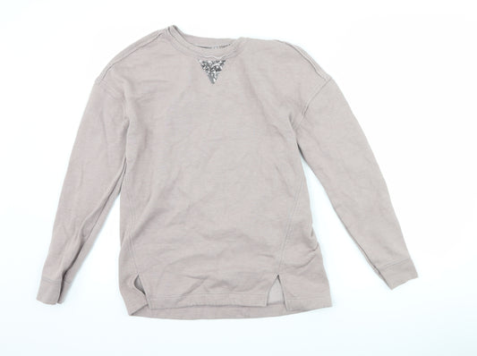 NEXT Womens Purple   Pullover Sweatshirt Size 6