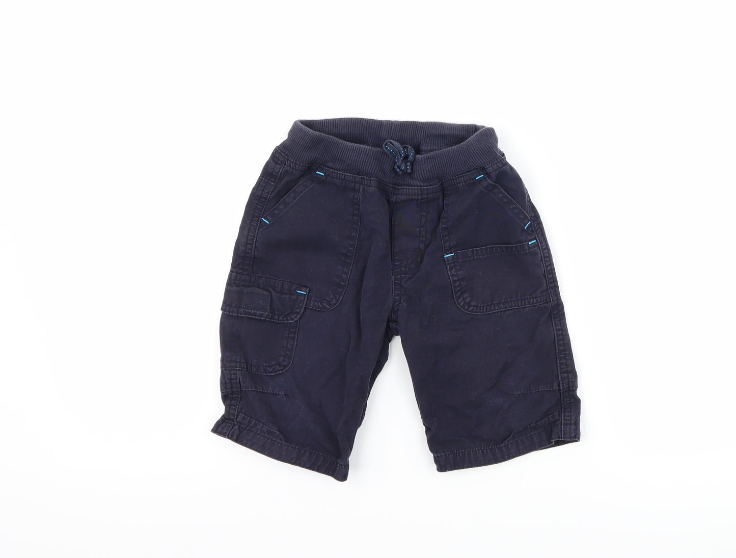 Mothercare Boys Blue   Cargo Shorts Size 2-3 Years