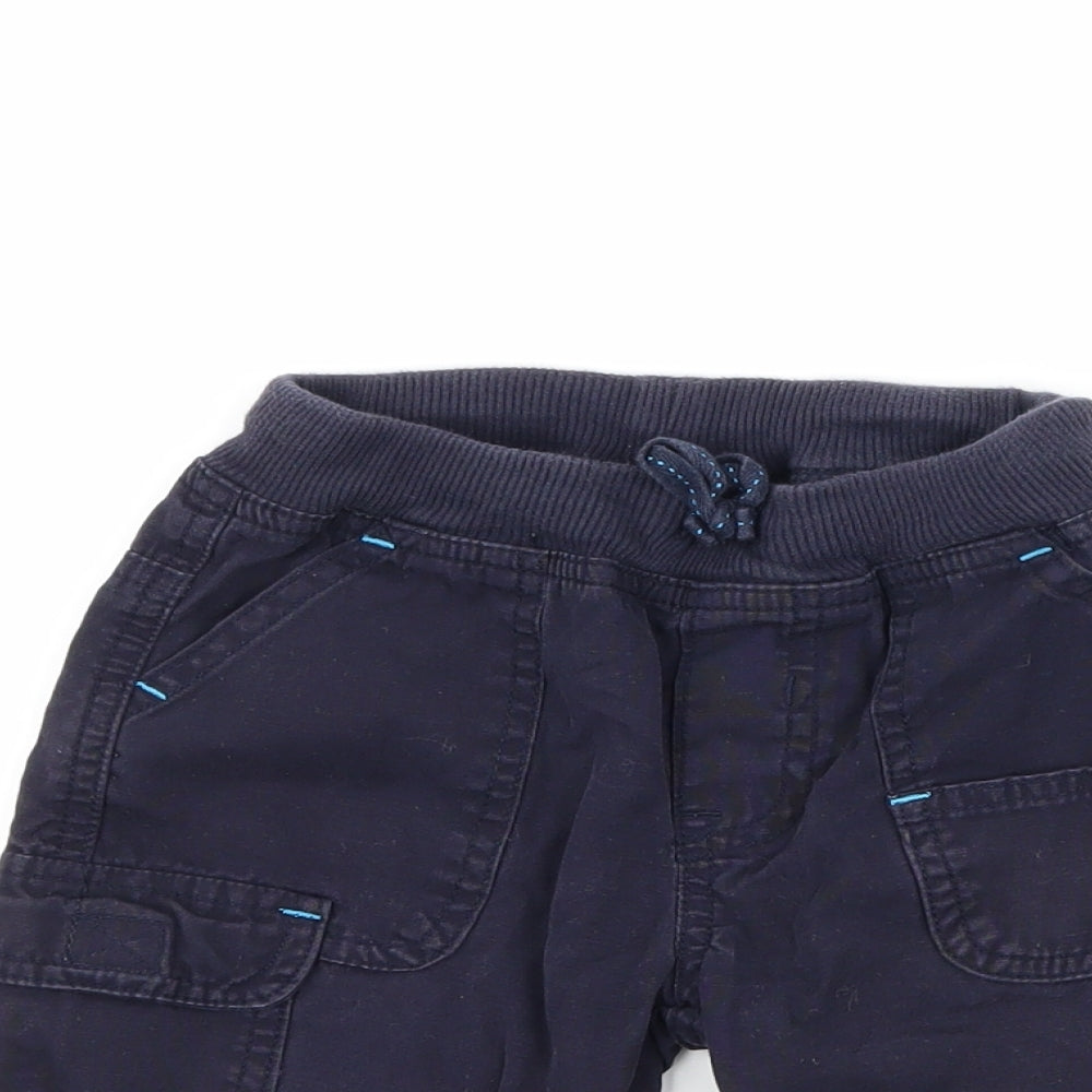 Mothercare Boys Blue   Cargo Shorts Size 2-3 Years