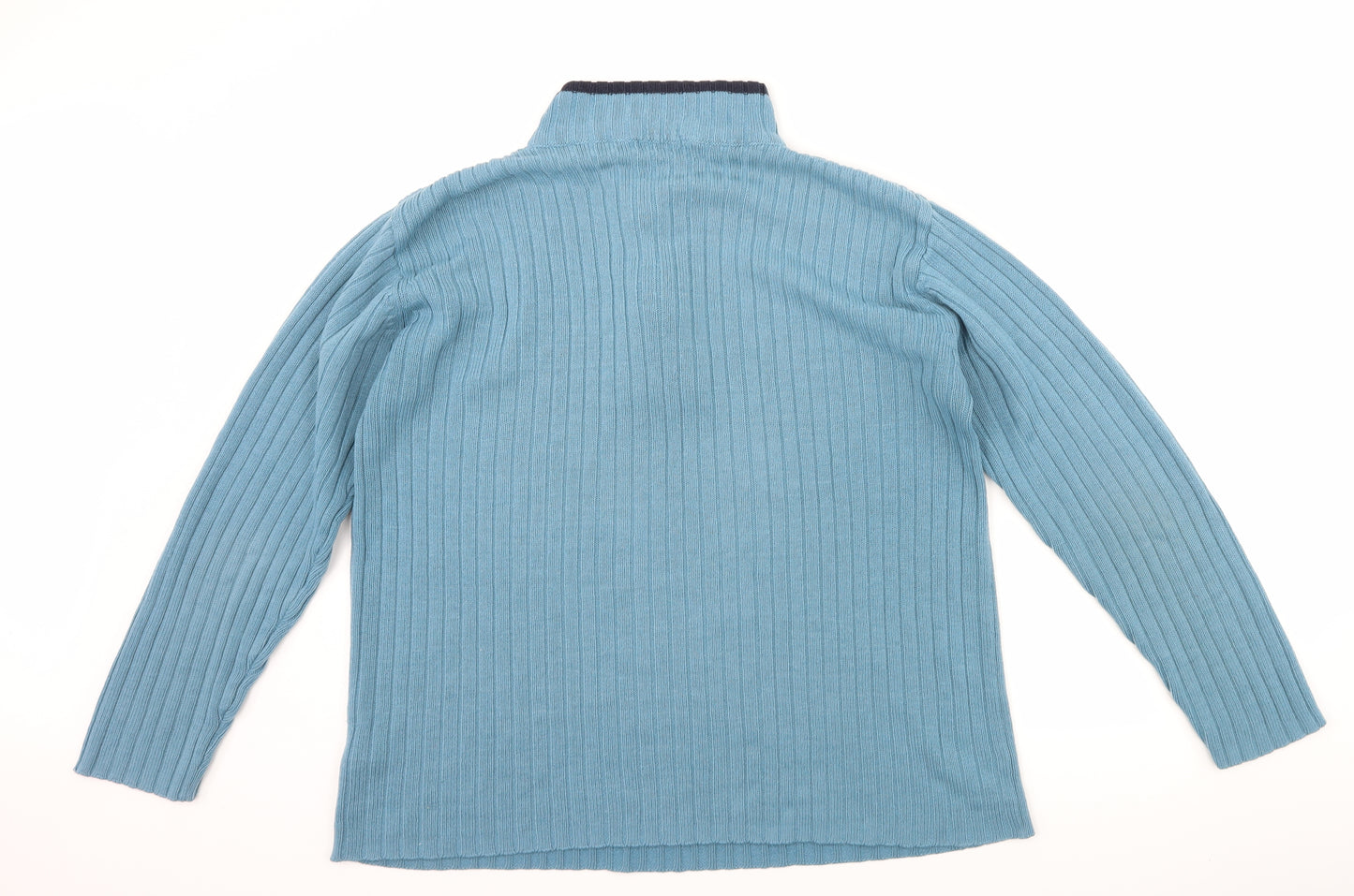 Brooker Mens Blue   Henley Jumper Size L