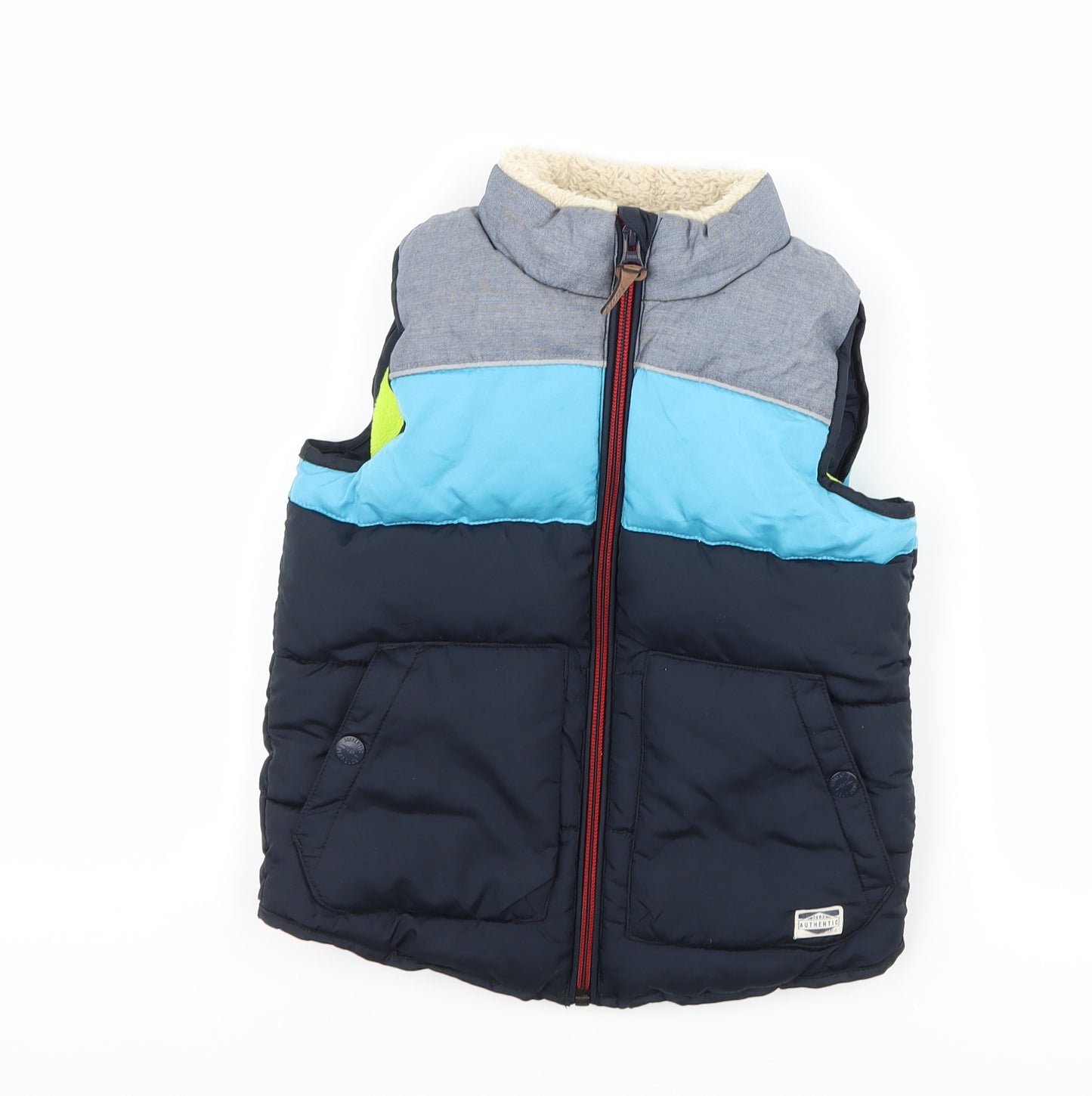 NEXT Boys Blue   Gilet Coat Size 2-3 Years