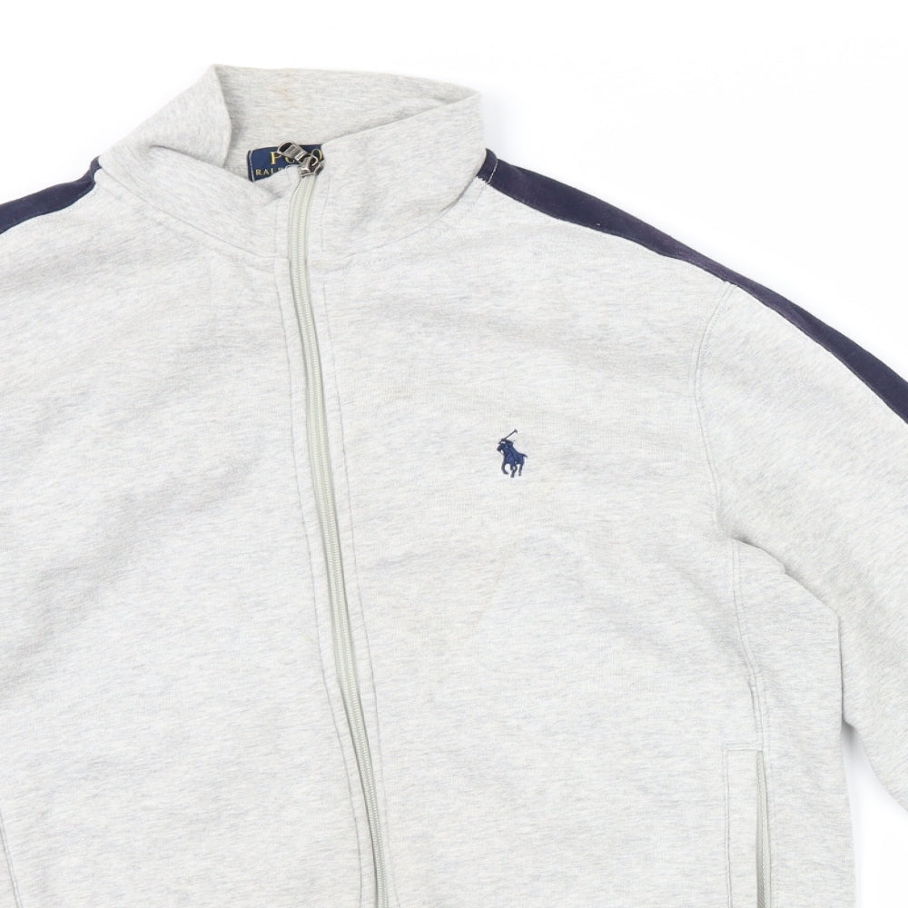 Polo Ralph Lauren Mens Grey   Full Zip Sweatshirt Size M