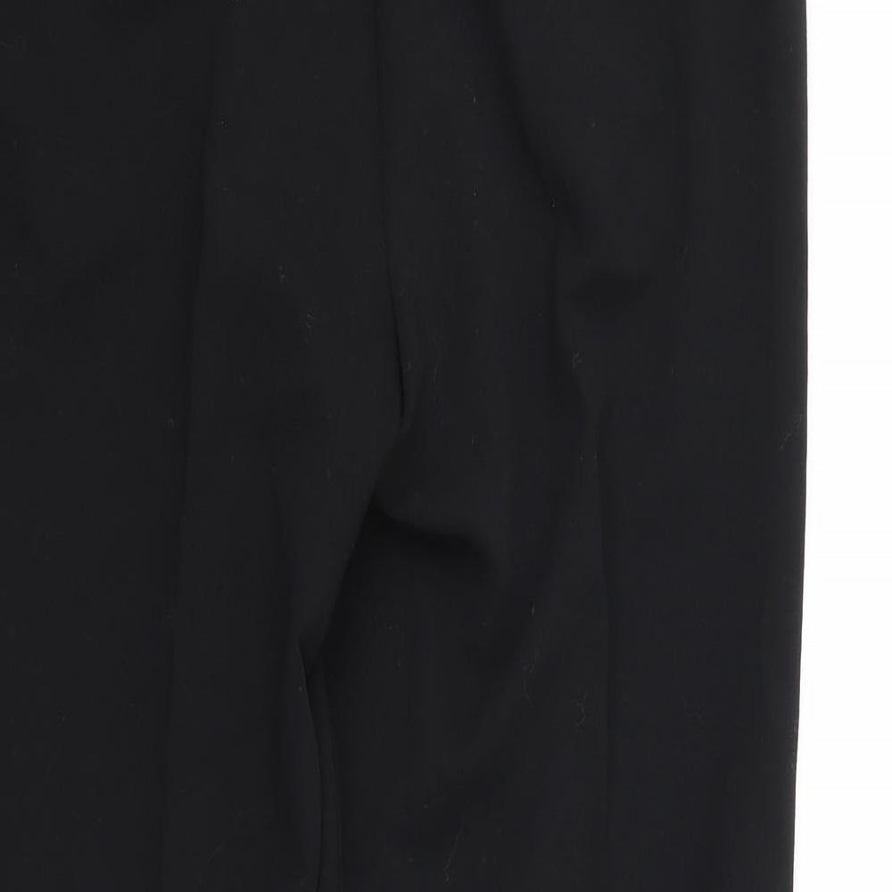 TU Womens Black   Trousers  Size 14 L23 in
