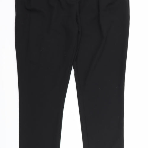 F&F Womens Black   Trousers  Size 16 L31 in
